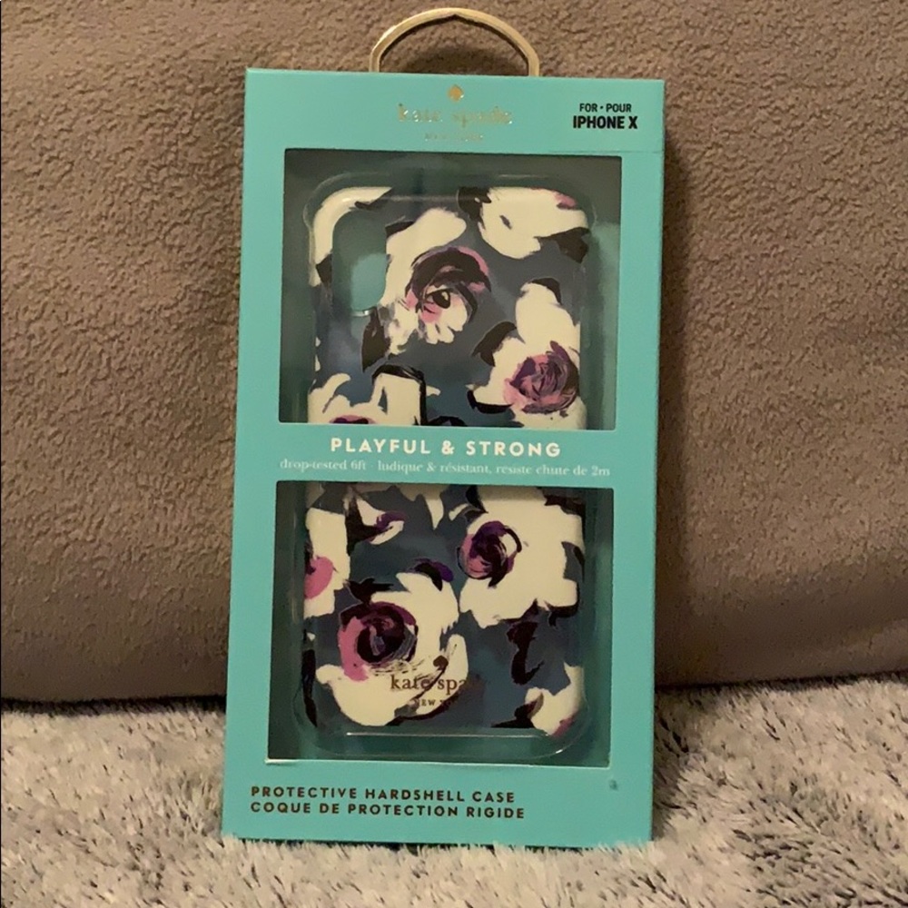 (REPOST) Kate Spade floral iPhone X/XS case